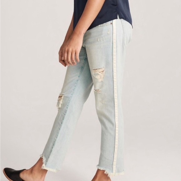 Abercrombie & Fitch Ames slim boyfriend jeans 25 - Picture 2 of 8